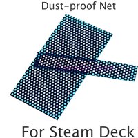2sets Dust-proof Filter Net Gaming Accessory for Steam Deck Game Console Ventilation Dust Fine Mesh