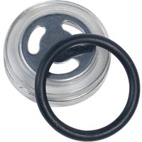18mm Brake Master Cylinder Reservoir Sight Glass Motorcycle Dirt Gasket Clutch Brake Upper Pump Rear Brake Pump Oil Mirror