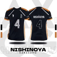 Haikyuu Fukurodani Hinata Cartoon Anime Cosplay Men Jersey Summer Short Sleeve Children Tee Top 2025 New Fashion