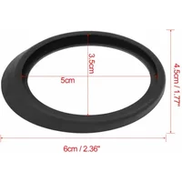 2pcs Automobile Roof Aerial Antenna Rubber Gasket Seal Outdoor Personal Car Parts Decoration For Opel Astra Corsa Meriva