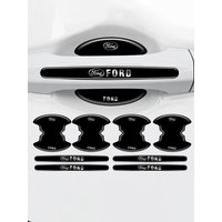 Car Door Handle Bowl Protective Stickers Anti-collision For Ford Ranger S-Max Focus Galaxy Mondeo Transit Tourneo Custom Ranger
