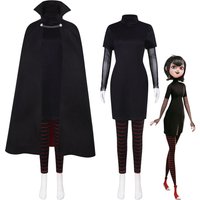 Mavis Dracula Cosplay Costumes With Wig Hotel Transylvania Role Play Halloween Carnival Party Outfit For Women Girls