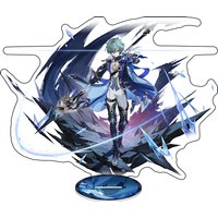 Anime Genshin Impact Figure VARKA ZIBAI Acrylic Stand Model Plate 1pc Desk Decor Standing Sign Game Fans Gift
