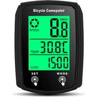 AliExpress DOMEN Bicycle LCD Computer Luminous Cycling Touch Screen Wired Speed Odometer Waterproof With Backlight bike Accessories