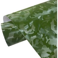 Premium Green Ghost Stealth Vinyl Wrap Film Roll Self Adhesive Decal Sticker Automotive Car Wrapping Foil with Air Release
