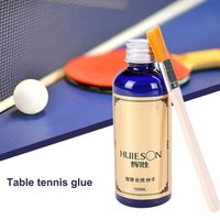 100ml Speed Liquid Supers Glue Professional Table Tennis Liquid With Brush Pingpong High Adhesive Table Tennis Adhesive