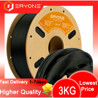 ERYONE Filament z włókna węglowego PA6 PA12 Nylon, Filament do drukarek 3D PA12-CF PA6-CF, 1.75mm +/- 0.03mm, Pasuje do większości drukarek FDM