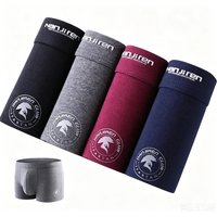 Men Plus Size 100% Cotton Boxer Shorts Solid Soft Breathable Sexy Underwear for Home Daily Male Underpants L 2XL 3XL 4XL 5XL 6XL