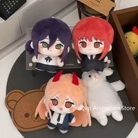 NEW Anime Chainsaw Man Reze Makima Cosplay Printing Nunu Cotton Padding 10CM Plush Pendant Backpack Keychain Christmas Gifts