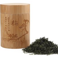 Carved Bamboo Tea Storage Box Lid Seal Tea Canister Food Spice Nut Box Organizer Kitchen Storage Jars Accessories