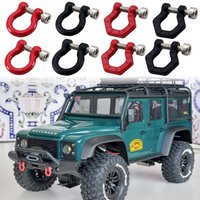 Ajrc U Rings Tow Hooks Front And Rear Bumper Towing Hooks For Fcx18 Lc80 Traxxas Trx4m Defender Axial Scx24 Upgrade