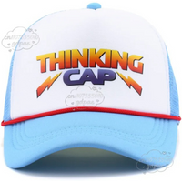 Dustin Hats Retro Mesh Cap Trucker Thinking Cap Summer Breathable Baseball Caps for Men and Women Boys Girls Cosplay Accessories