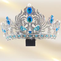 Wedding Headbands Bridal Tiara Headdress Luxury Rhinestone Baroque Crown Princess Wedding Hair Ornament Fashion Headpeice Gift
