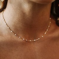 2026 New Bohemia Black Beaded Chain Necklace For Women Simple Fashion Enamel Beads Clavicle Choker Necklaces Gifts New