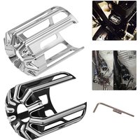 Motorcycle Aluminum Oil Filter Cover Machine Oil Grid Cover For Harley Sportster 883 1200 Iron XL Touring Softail Dyna All Model