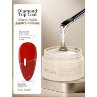 XEIJAYI 15g Nail Care Functional Gel, Diamond Sealing Gel, Scratch Resistant, Wear-Resistant, Durable, Bright, Canned Gel Nail