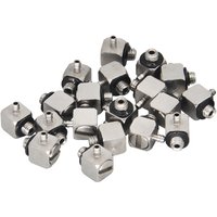 M3-2mm Hose Connector Stainless Steel Straight 90-Degree Grease Nipple Fitting for RC Hydraulic Excavator Dump Truck Model Parts