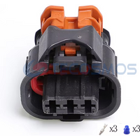 1/5/10 PCS 3 Way Cable Car Housing Wire Automotive Auto Sensor Socket Connectors 13801763 13820323