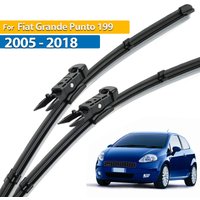 Erick's Wiper LHD Front Wiper Blades For Fiat Grande Punto 199 2005 - 2015 Windshield Windscreen Window Car Rain Brushes 26"+15"