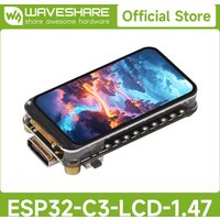 Waveshare ESP32-C3 1.47inch LCD Display Development Board, RISC-V 32-bit Single-core Processor, 172×320 Resolution, 262K