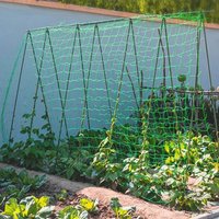 1PCS Outdoor Nylon Plant Climbing Netting Heavy Duty Trellis Netting Plant Climbing Netting Nylon Garden Plant Trellis Hand Tool