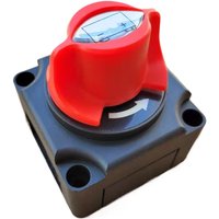 Universal 300A 12V 24V Battery Isolator Disconnect Switch Circuit Breaker for Marine Boat Car RV ATV Vehicles