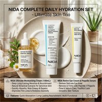 Moisturizing Cream + Eye Cream Essence, Natural Plant Extract, Long-lasting Hydration & Anti-aging Firming Skin Care