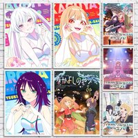 Anime C-Cosmic Princess Kaguya Poster Versatile HD Waterproof Wall Art Self-Adhesive Decor for Any Space Ideal Gift