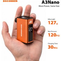 AliExpress BSCOBBER A3Nano Mini Electric Bike Portable Air Compressor Tire Gauge Wireless Air Pump Schrader Presta Bicycle Accessories