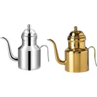 Olive Oil Dispenser Bottle Oil and Vinegar Dispenser Easily Clean and Refill Elegant Appearance with Handle and Lid Oil Bottle