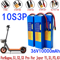 Kugoo M2Pro S1, S2, S3 Pro Scooters 18650 Rechargeable Li-ion Battery Pack 500W, Built-in BMS 10S3P 36V 10Ah