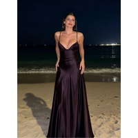 Elegant Corset Evening Gown For Women Spaghetti Strap Deep V Neck Backless Formal Prom Party Cocktail Maxi Dress 2026