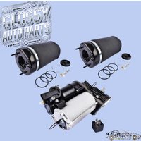 AP02 Luftfeder + Luftfederungskompressor für W164 X164 Mercedes M / GL-Klasse W164 ML 300 320 ML320 ML350 GL320 GL350