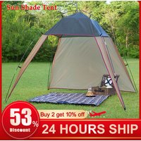 Lightweight Sun Shade Anti-UV Waterproof Tent Outdoors Canopy Beach Shelter Sun Shade Tent For Fishing Camping Travel Dropship