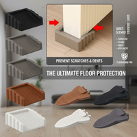 Creative Anti-Pinch Door Stopper with Safety Top Household Door Wedge Suction Cup Door Blocker Collision Avoidance Door Holder