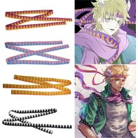 Jojo's Bizarre Adventure Headband Anime Caesar Anthonio Zeppeli Headwear Cosplay Props Unisex Halloween Party Decor Hair Band
