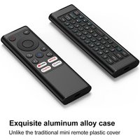 iPazzPort PC Remote Control,Air Mouse Remote with Keyboard, 2.4G & Bluetooth QWERTY Keyboard Controller for Windows 10,11, HTPC