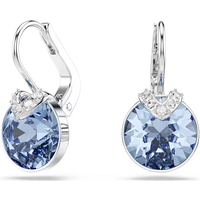 2026 New High-Quality Horseshoe Flower Tassel Heart Hoop Crystal Stud Earrings for Women - Romantic and Elegant Holiday Gift