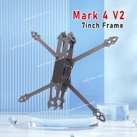Mark4 Mark 4 7inch 295mm with 5mm Arm Thickness Quadcopter Frame 3K Carbon Fiber for 7" FPV Freestyle RC Racing Drone Frame Kit