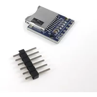 Micro SD Card Module SPI 3.3V Reader with Pins (Headers NOT Soldered) for Arduino ESP32 STM32 Raspberry Pi DIY Data Storage