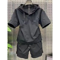 High-End Casual Sports Set Men's Summer New 2025 Sun Protection Short Sleeve T-Shirt Shorts Two-Piece Set Trendy Youth Wear