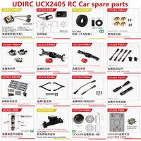 UDIRC UCX2405 1/24 RC Car spare parts Motor ESC Metal upgrade accessories pull rod axle housing drive axle hub Car shell