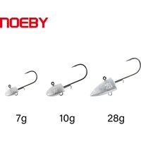 Noeby Dart Jighead Fish Hooks 7g 10g 28g Worm Fishing Lure Hook High Quality Artificial Bait for Bass Fishing Tackle Hook