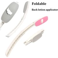 Back Lotion Applicator Apply Lotion Moisturizer Sunscreen Back Easy Reach Skin Foldable Curved Designed Bathing Accessories