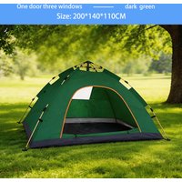 1-2 Person Single-Layer Tent With One Door And One Window,For Outdoor,Camping,Hiking And Mountaineering,Waterproof,Anti-Mosquito