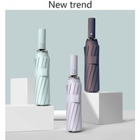 Fully Automatic Folding Umbrella Suitable for Both Men and Women Can Be Used for Rain Sun Shading and UV Protection