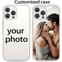 DIY Photo Custom TPU Case For iPhone 17 16 16e 15 14 13 12 11 Pro Max Mini SE 2020 2022 XS XR 6 6s 7 8 Plus AIR TPU back cover