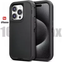 Premium 3IN1 Heavy Duty Ott Anti-Drop Phone Case For IPhone 17 16E 15 14 Plus 13 12 11 Pro Max Box Shockproof Protection Cover