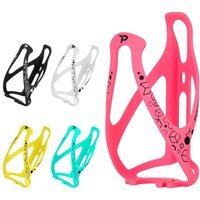 Durable Solid Color Bicycle Bottle Cages Waterproof Strong Toughness Cycling Bottle Bracket Nylon Fiber Water Bottle Holder