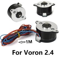 For Voron 2.4 NEMA14 36mm Motor Round Pancake 6BYG1204-A-6QHT for Orbiter Sherpa 3D Printer Voron Mini Extruder
